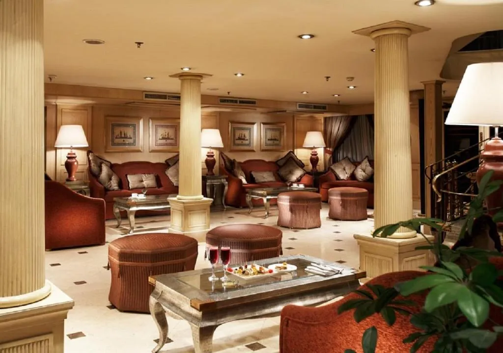 Lounge aboard the JAZ Crown Jubilee Nile Cruise Nile cruise